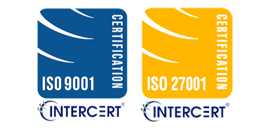 Certificazione ISO 27001 e 9001.